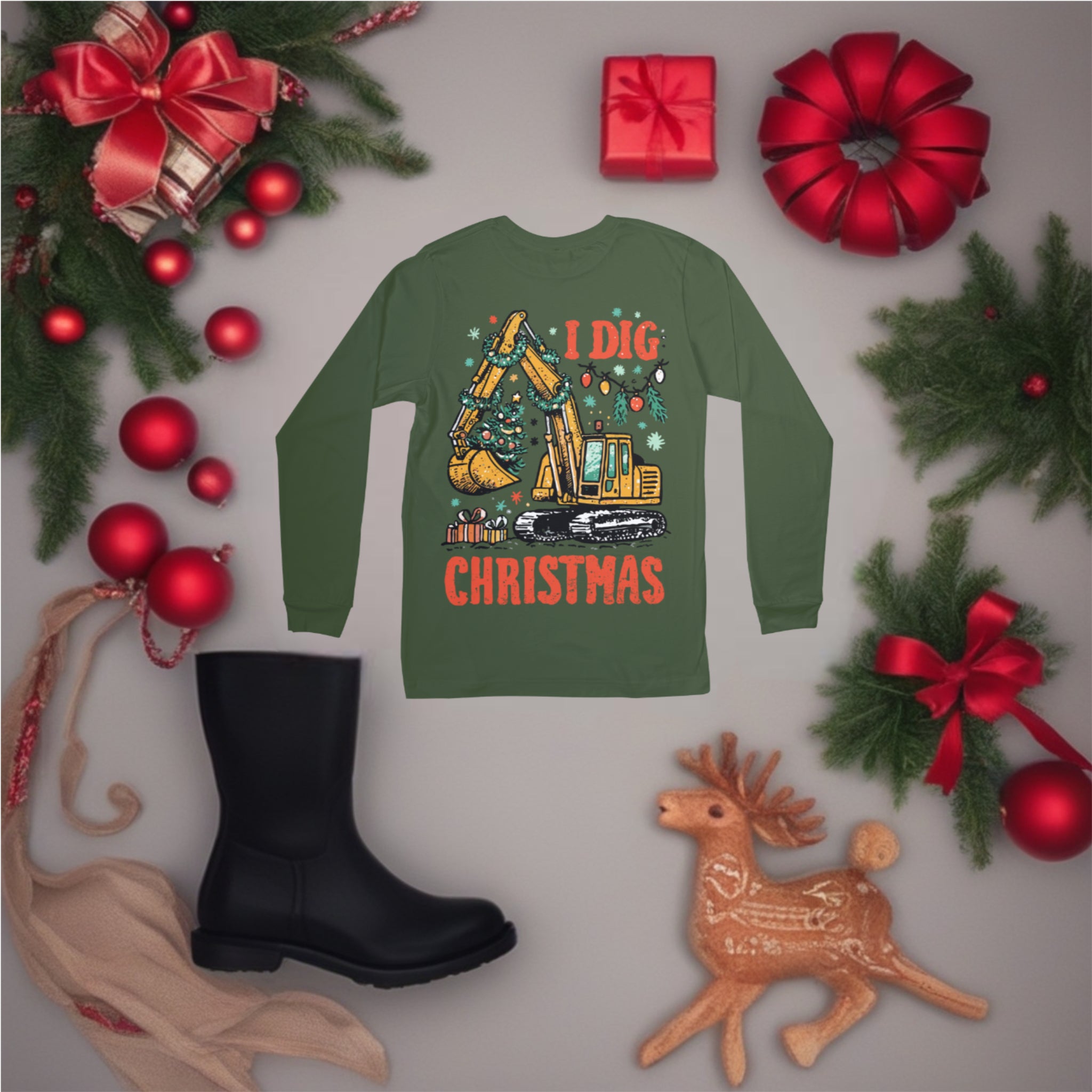 I Dig Christmas Sweatshirt