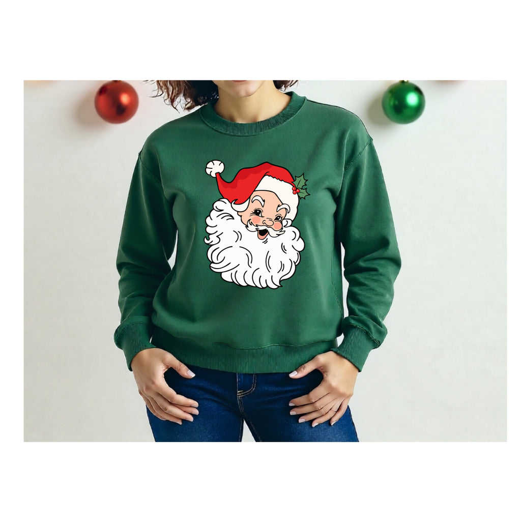 Jolly Vintage Santa Sweatshirt