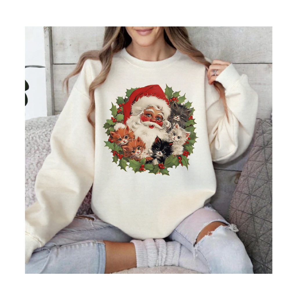 Meowy Christmas Sweatshirt