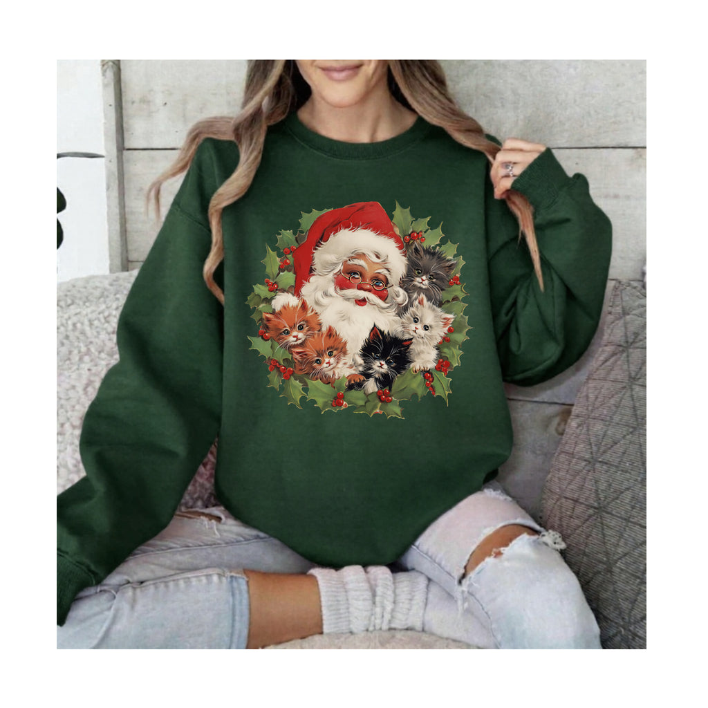 Meowy Christmas Sweatshirt