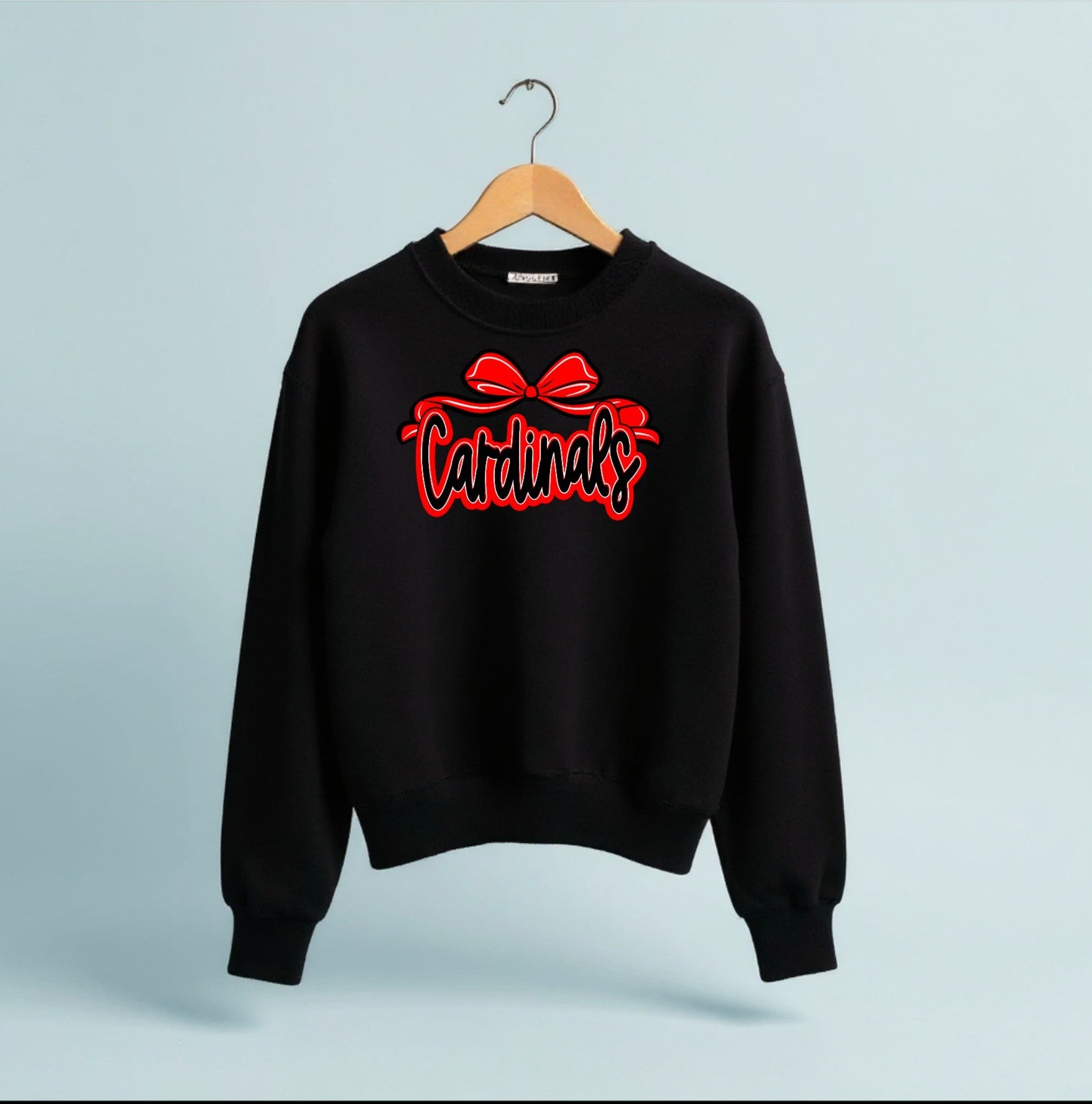 Cardinal Bow Sweatshirt