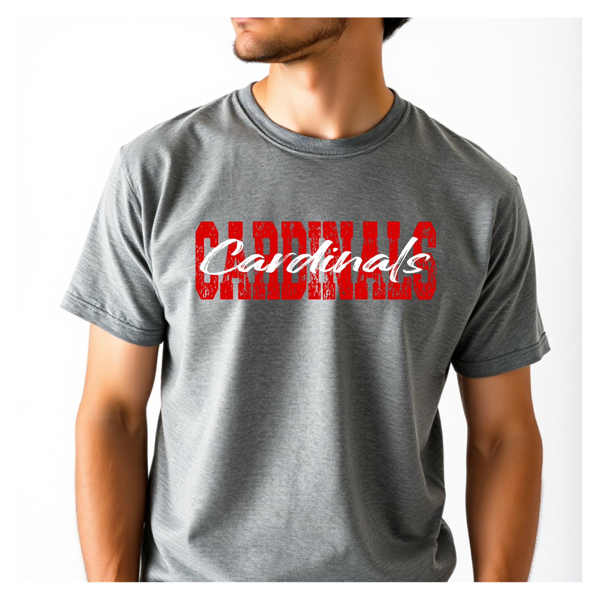 Cardinals T-Shirt Grey or Black