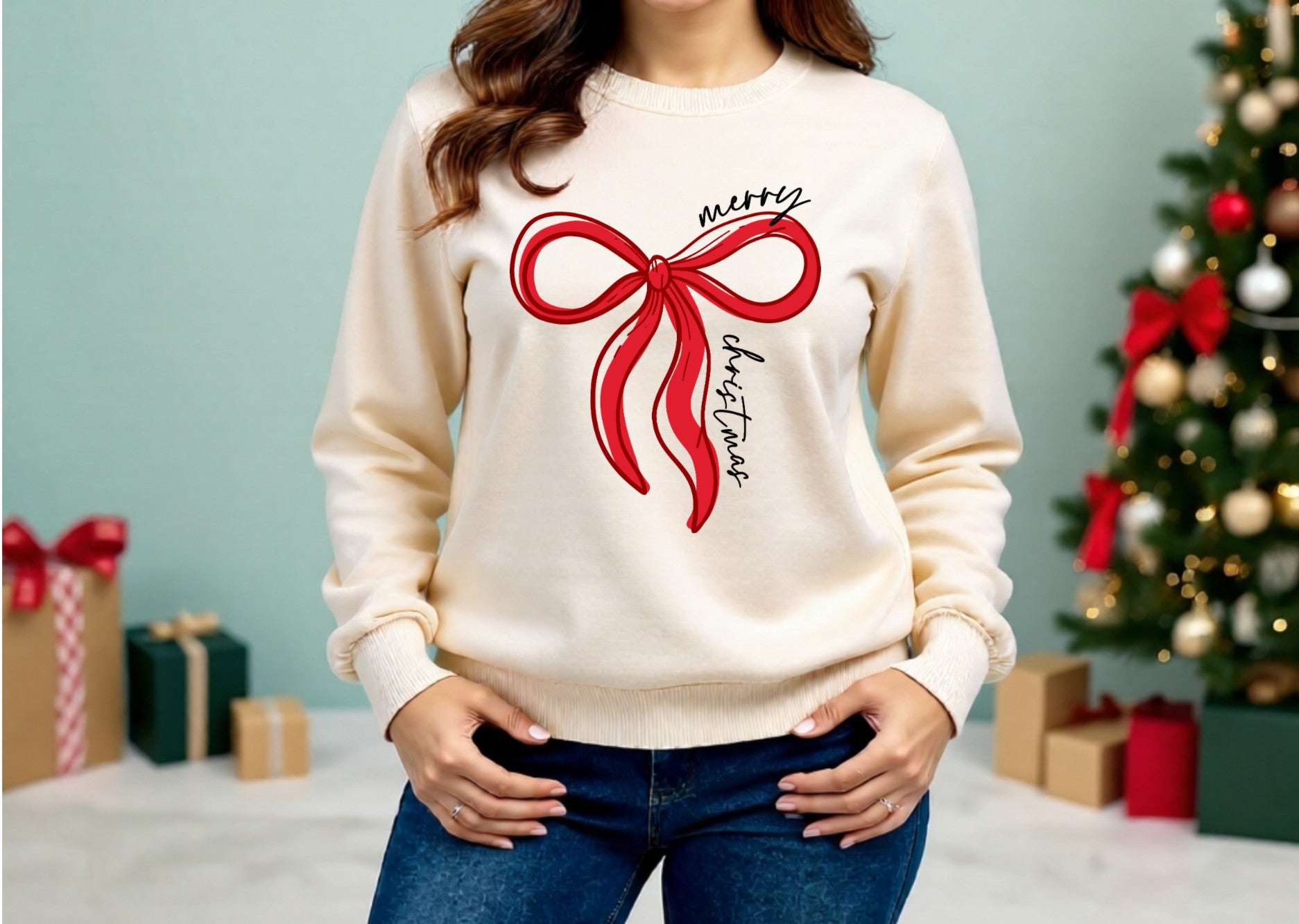Pretty Bow Sweatshirt