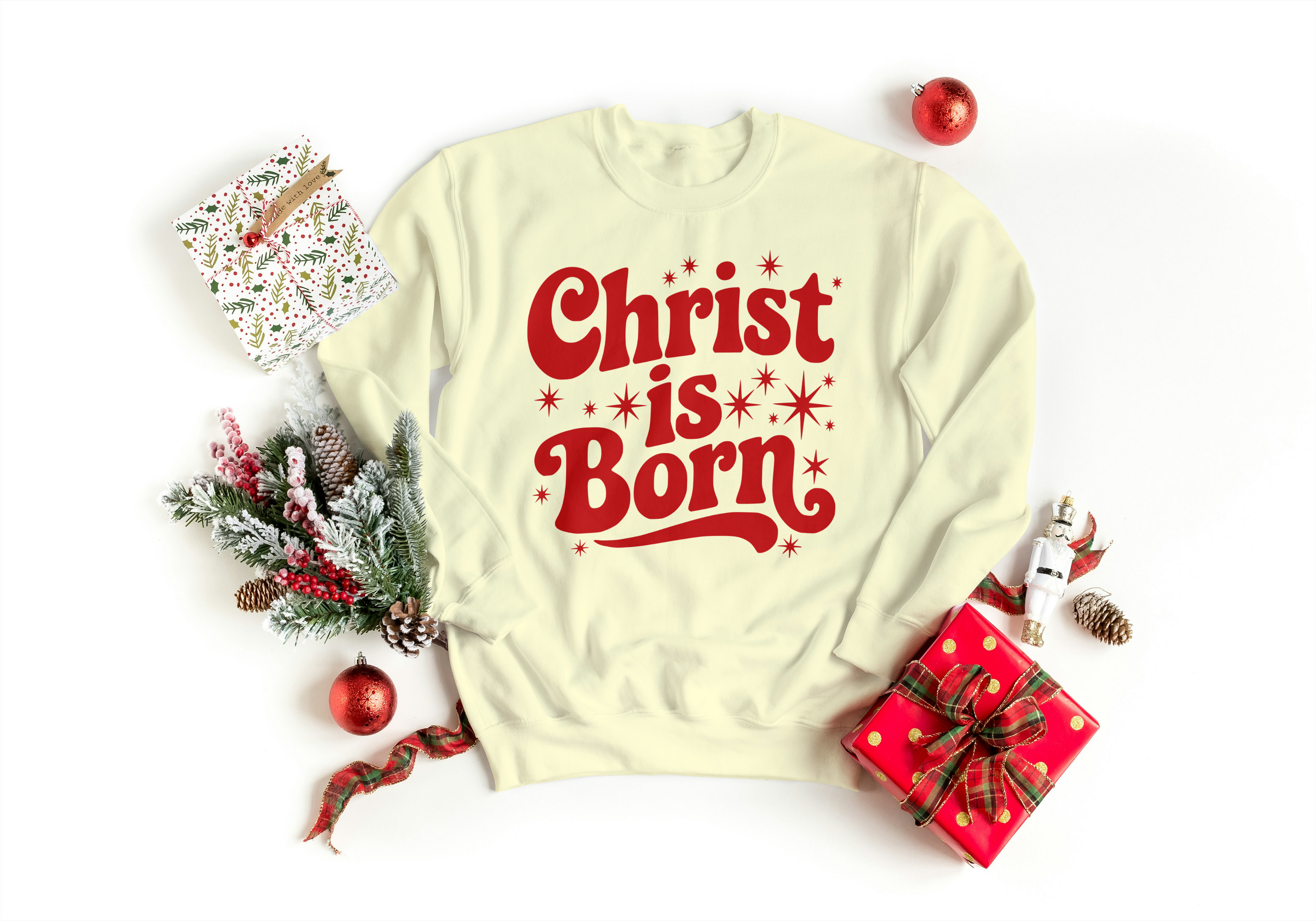 Christ is Born Sweatshirt